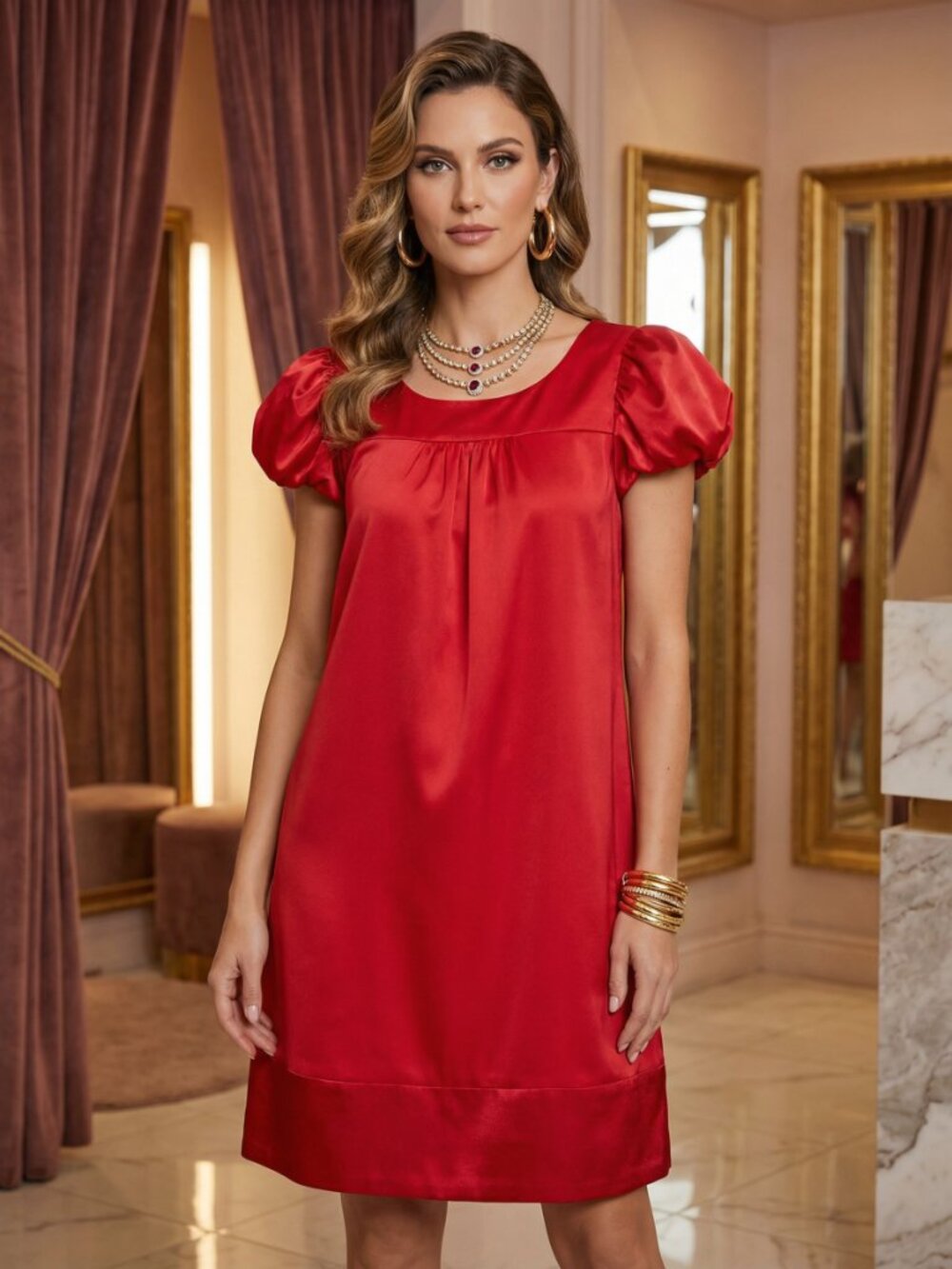 Luxury Designer Ruffles Glamorous Party Prom Ruffled Festive Cocktail Gown Dress